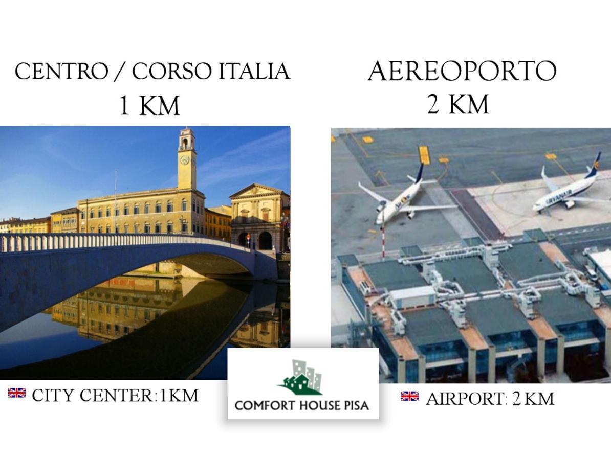 Comfort House Pisa Bagian luar foto