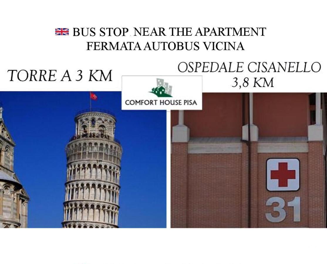 Comfort House Pisa Bagian luar foto